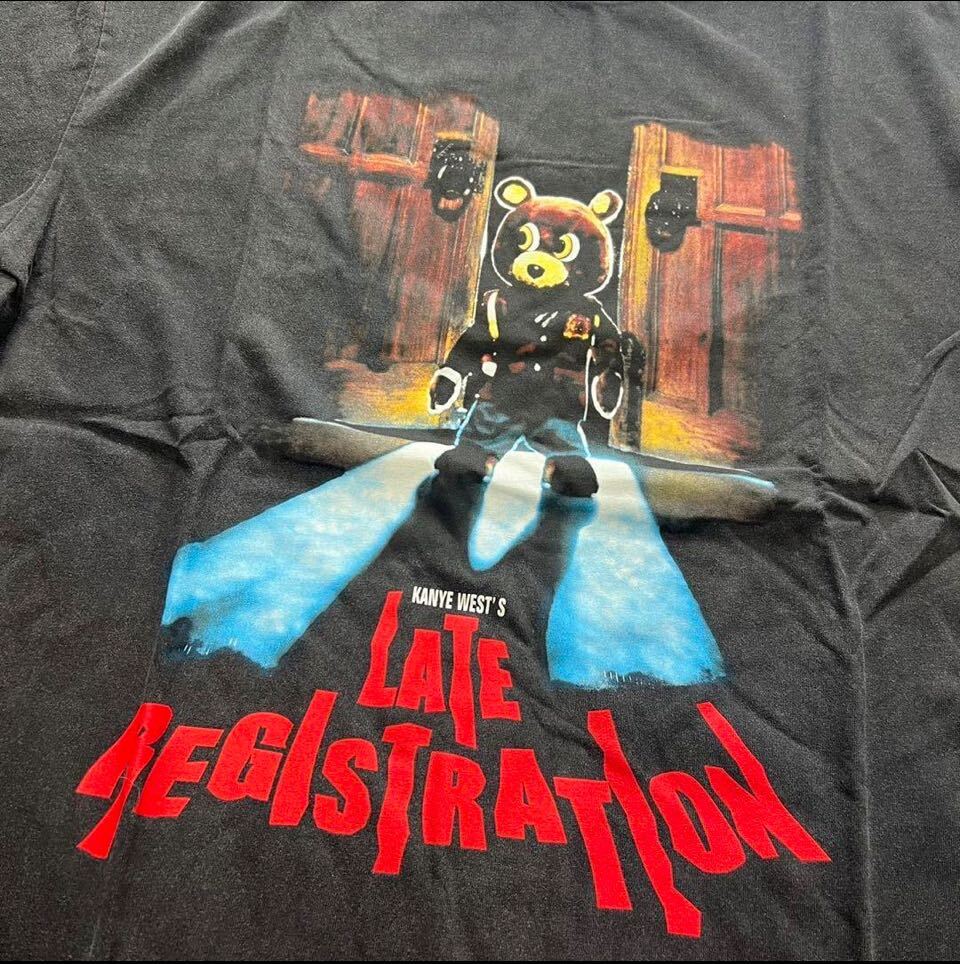 @ Kanye West カニエ Late registration tee