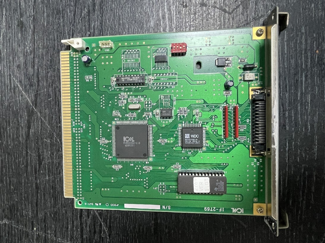 PC98 Cバス用 ICM製 SCSI HOST ADAPTER IF-2769 BIOS Version 1.03_画像1