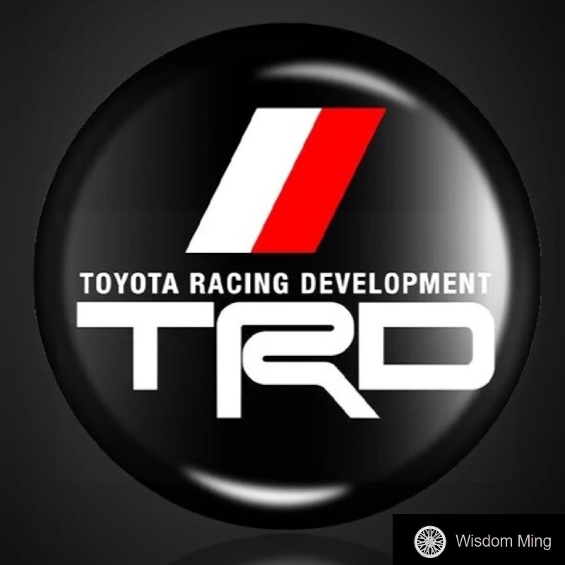 2個セット TRD トヨタ GR 3Dクリスタルエンブレム 14mm 鍵穴マーク 鍵穴隠し キーレス TOYOTA nt_画像2