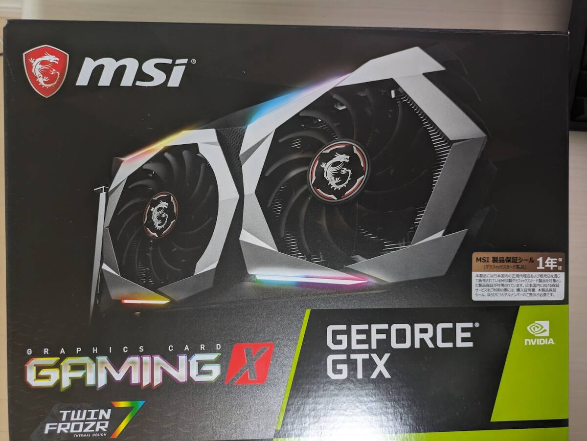 GeForce GTX 1660 Ti GAMING X 6Gの画像2