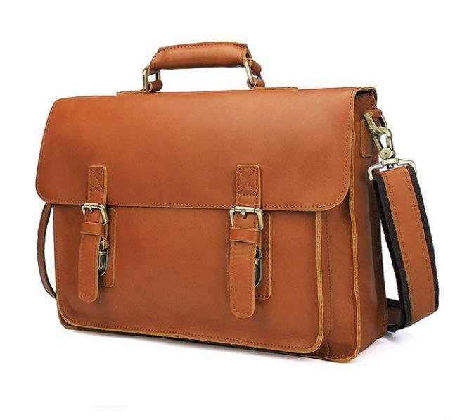  fashion * rare color men's bag shoulder .. bag business bag bag handbag commuting shoulder bag leather 