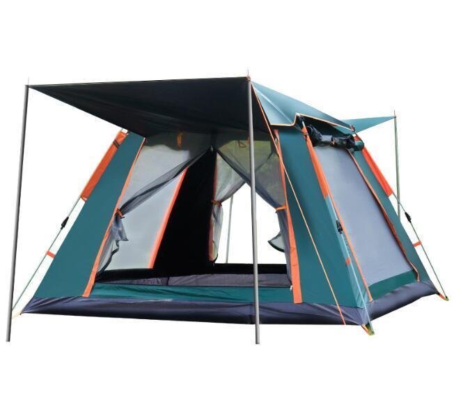 新入荷★テント キャンプ用品 大型テント 4-5人用 ヤー アウトドア レジャー用品 ファミリーラージテントスペースの画像4