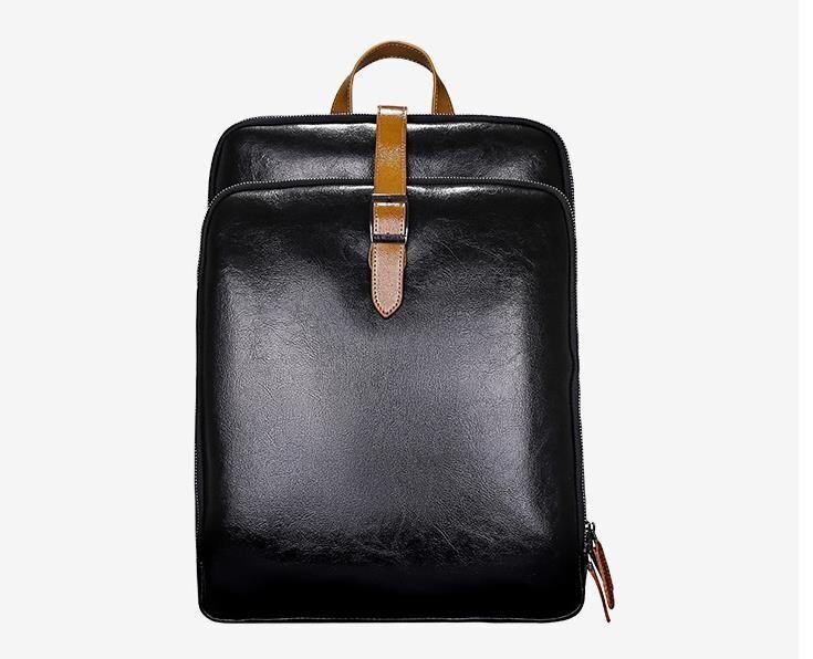  the truth thing photograph * beautiful goods * original leather rucksack men's leather retro rucksack commuting going to school casual combined use ti bag waterproof 