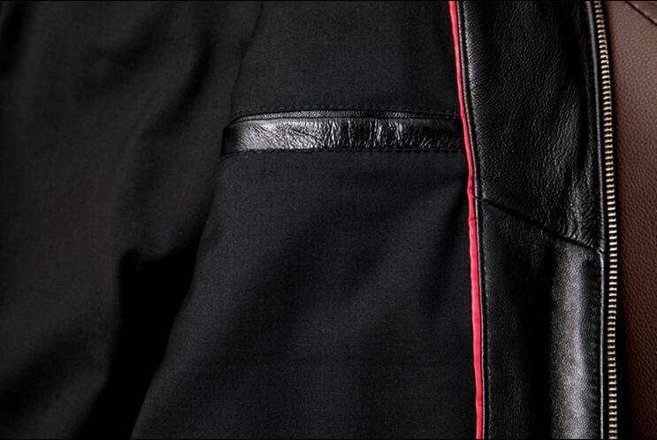 高品質 レザージャケット シングルライダース 革ジャン カウハイド 牛革 バイクレザー 本革 メンズファッション S～5XLの画像6