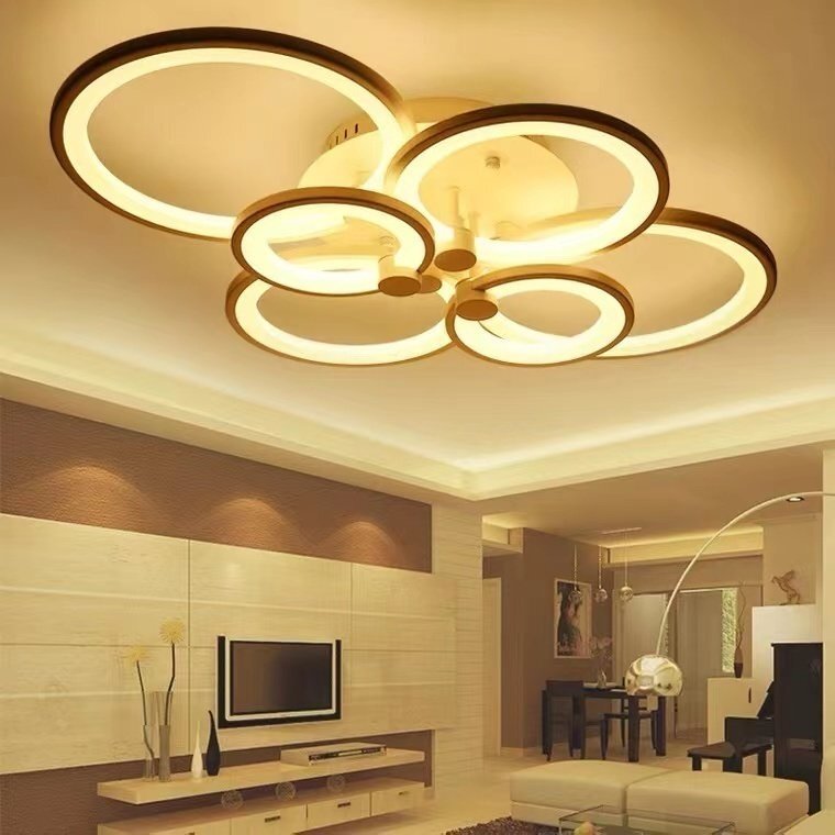 高品質◆ LED き サークルリビング 天井照明 和モダン 寝室 和室 洋室 おしゃれ 照明器具の画像1