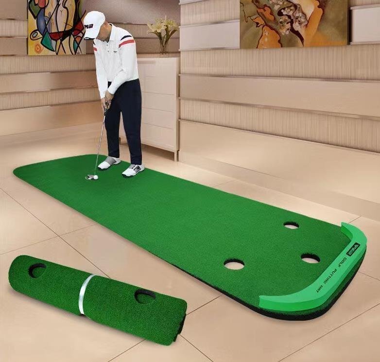  new goods unused * high class * Golf putter mat interior practice practice tool Golf practice mat Golf practice 