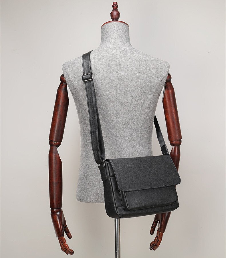  original leather * leather men's bag man one shoulder bag business bag diagonal ..