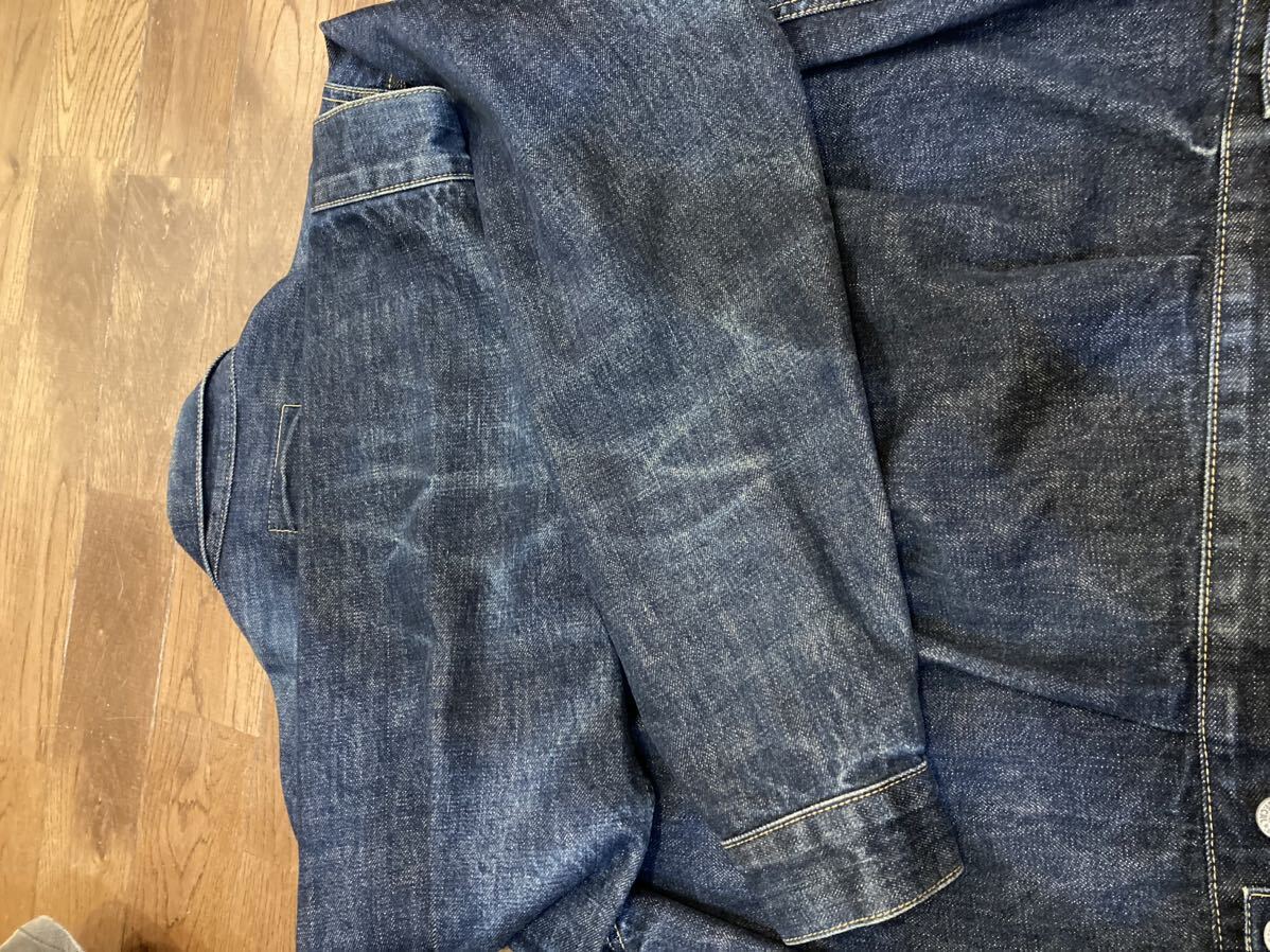 【激渋】LEVI’S 71507XX デニムジャケット サイズ38 日本製　リーバイス セカンド ビッグE 2nd ジージャン　BIG 90s_画像7