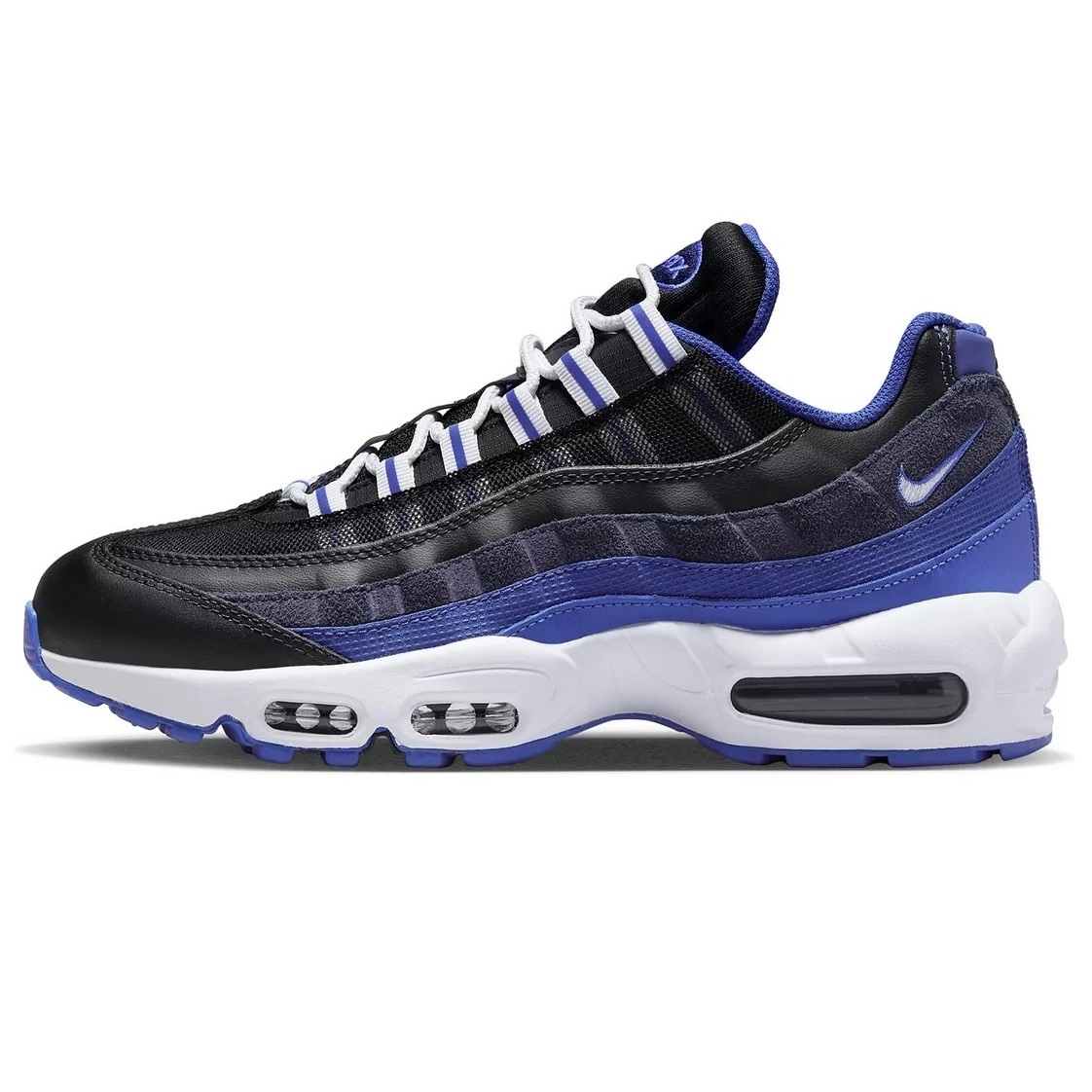 ■ナイキ エア マックス 95 ブラック/ホワイト/チームロイヤル 新品 28.0cm US10 NIKE AIR MAX 95 DM0011-006の画像3