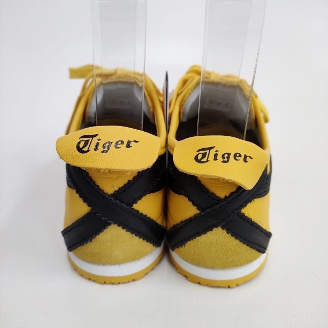 4-0413G◎ONITSUKA TIGER 新品 MEXICO 66 Yellow/Black サイズ24.5cm スニーカー イエロー オニツカタイガー 237440の画像3