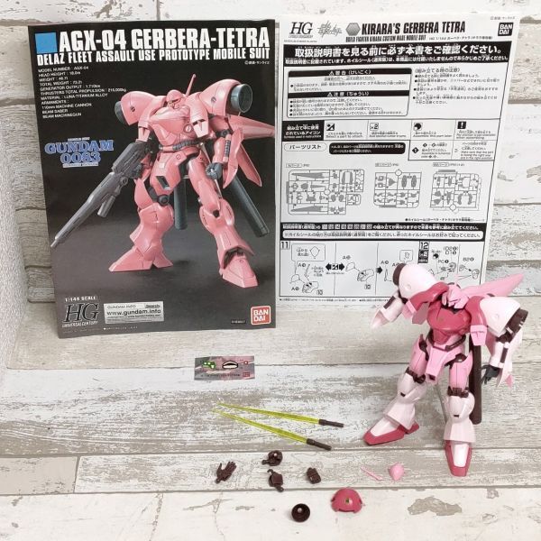 SP46 プラモデル AGX-04 GERBERA TETRA ガーベラ テトラ キララ 専用機_画像1