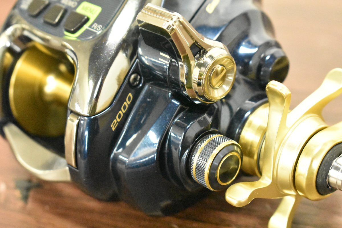 【程度良好品★】シマノ 18 ビーストマスター 2000 右巻き SHIMANO Beast Master 電動リール 中深海 アカムツ 根魚 イカ（CKN_O1_画像5