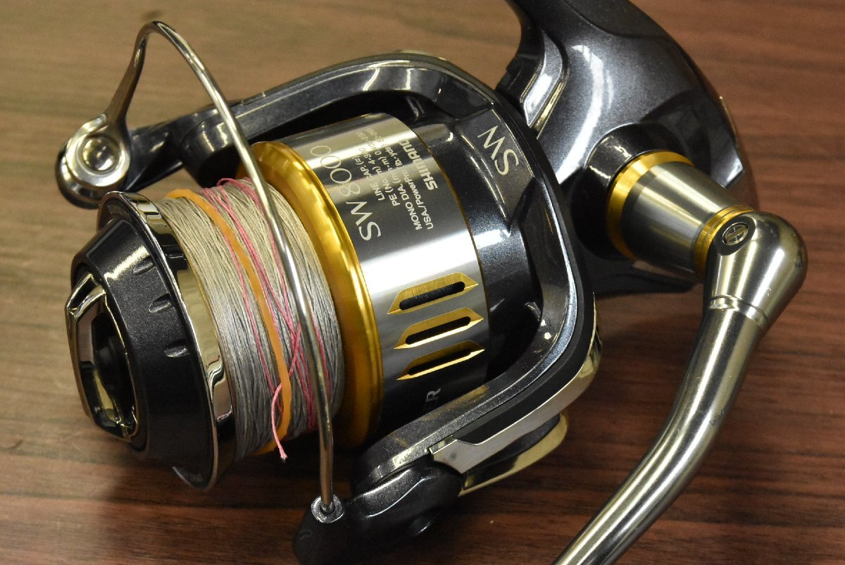 【人気モデル☆1スタ】シマノ 15 ツインパワー SW 8000HG ② SHIMANO TWIN POWER ジギング キャスティング ショア オフショア（CKN_O1）の画像2