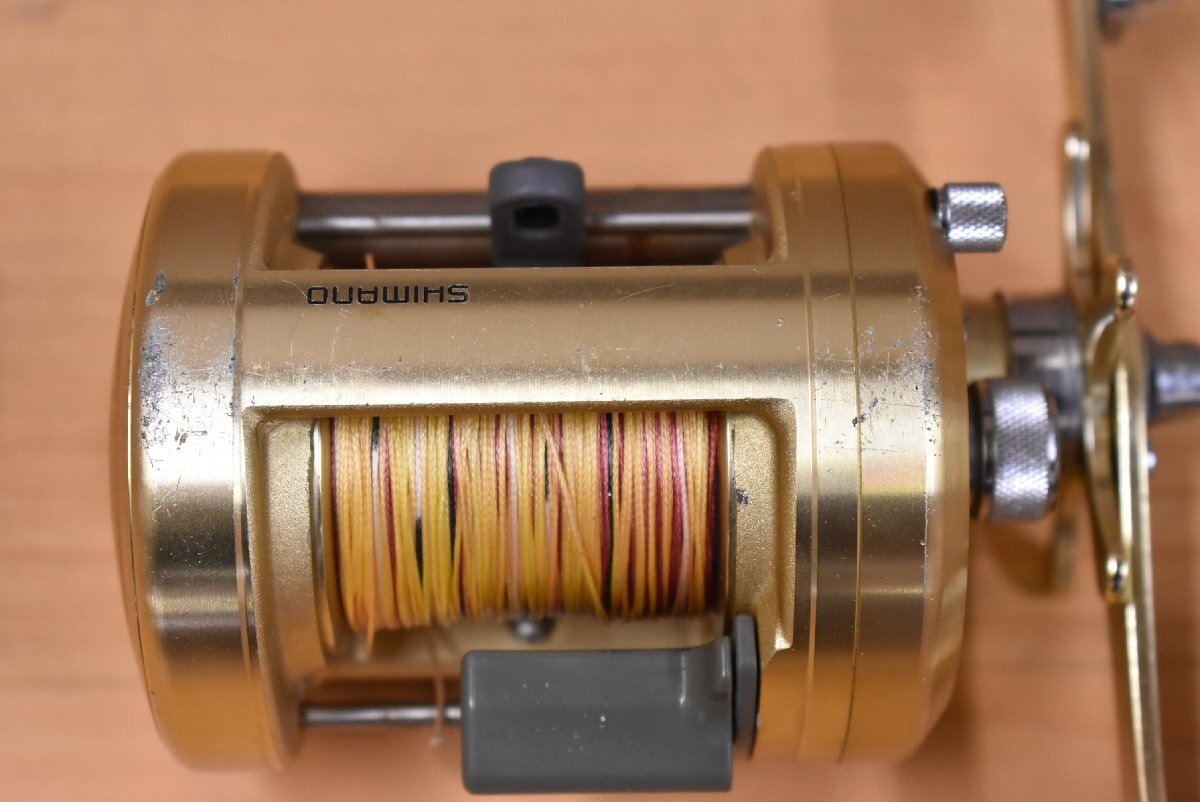 【人気モデル】シマノ 03 カルカッタ 小船 1000 右 SHIMANO CALCUTTA 船釣り オフショア ベイトリール イカ キス カレイ(KKR_O1)の画像8