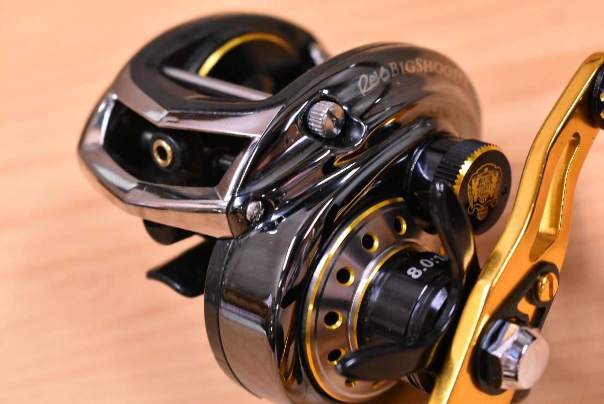 【1スタ☆人気モデル】アブガルシア レボ ビッグシューター コンパクト 左 Revo 3 BC-L Abu Garcia REVO ベイトリール ビッグベイト 等 KKRの画像3