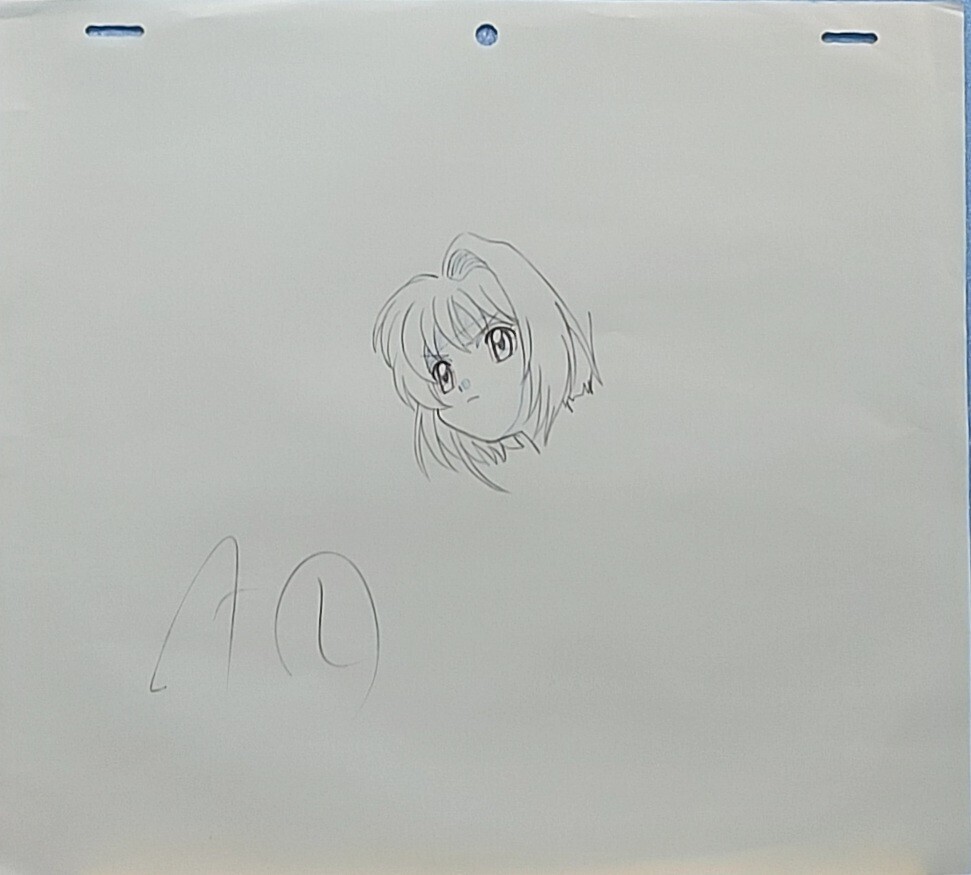 カードキャプターさくらセル画　原画×4枚。Cardcaptor Sakura TV Anime Genga×4.