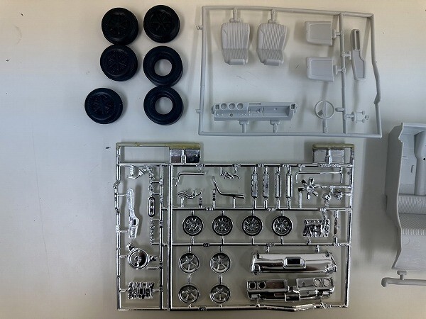 E129-S3-13900 mpc 1/25 '69オールズモビルW-30 442 Olds W30 4.4.2 1969 オールズモビル W-30 オールズ ジャンク 現状品①の画像5