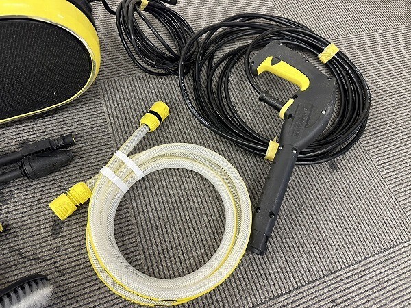 E027-J9-3598 KARCHER ケルヒャー JTK Silent JTKサイレント 家庭用 高圧洗浄機 静音 通電確認済 現状品①の画像4