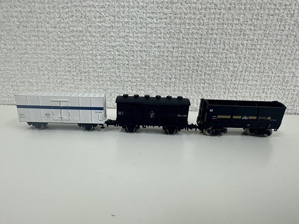 E229-S3-14137 TOMY Nゲージ 貨物列車 まとめ　鉄道模型 ジャンク 現状品①_画像1