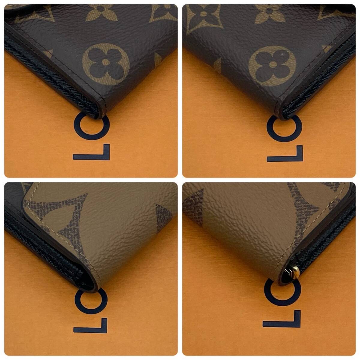 ★【新品同様!!/IC搭載】ルイヴィトン Louis Vuitton モノグラム ジャイアント ポルトフォイユ・サラ 長財布 レディース M80726★_画像6