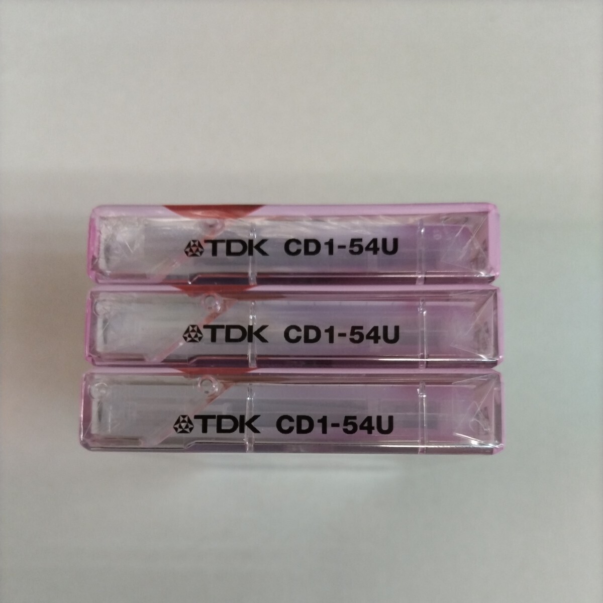 TDK CDing154 normal position cassette tape 3 pcs set set ( asunder sale un- possible shrink . a little abrasion .. equipped )