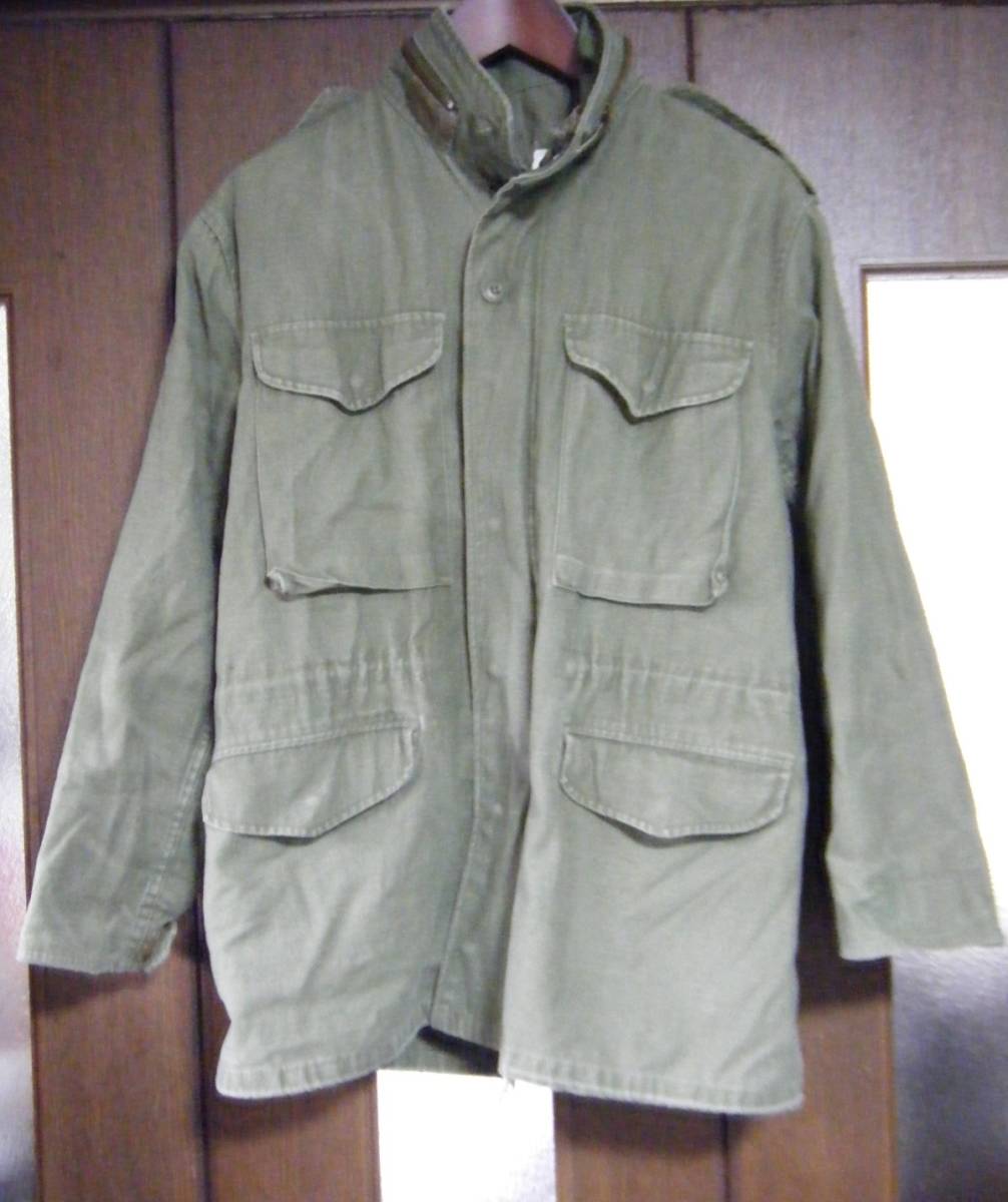 最初の  M-65 アルファ社 ALPHA FIELDCOAT　フィールドジャケット 　グリーン サイズS　アメリカ MAN'S USA製　 Sサイズ