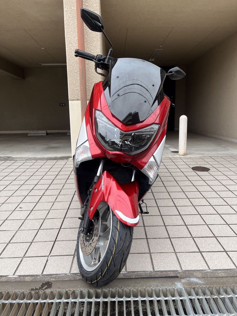 個人 10702km 前後タイヤ新品 ヤマハ NMAX N-MAX 125 SE86J 検索ワード シグナス マジェスティの画像1