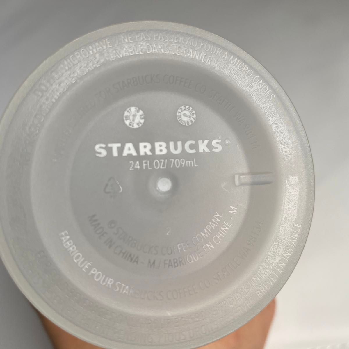 【2個セット】ハワイ　スターバックス STARBUCKS リユーザブルカップ コールドカップ 709ml キャップ付き