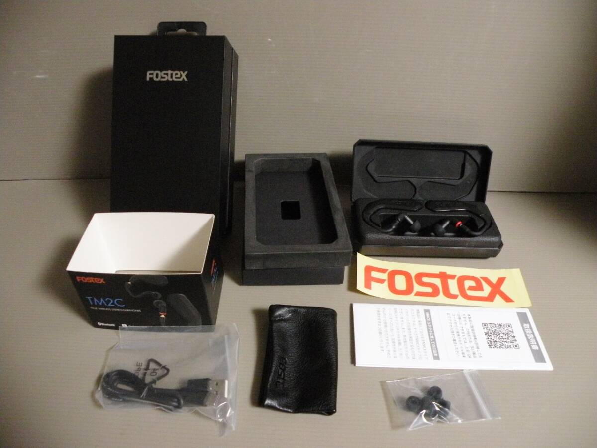 Fostex TM2C Bluetooth 完全ワイヤレスイヤホン MMCX着脱　フォステクス_画像2