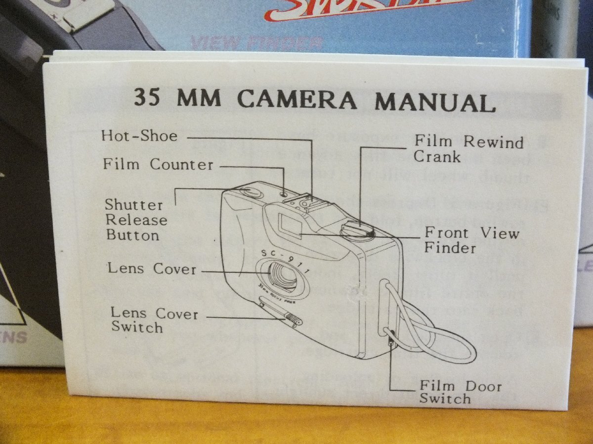 SURPASS SC-911 35MM イエロー カメラ 3個_画像5