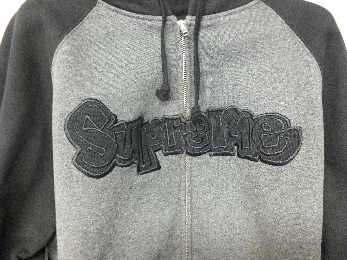 Supreme Gonz Applique Zip Up Hooded Sweatshirt Black/Medium_画像2