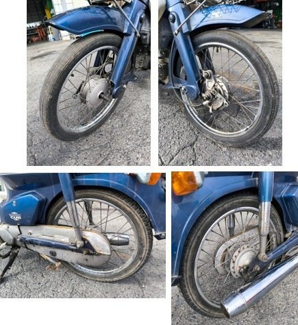 ☆☆☆1円スタート☆☆☆ ホンダ C50（カブ） BH-007 中古 福岡の画像9