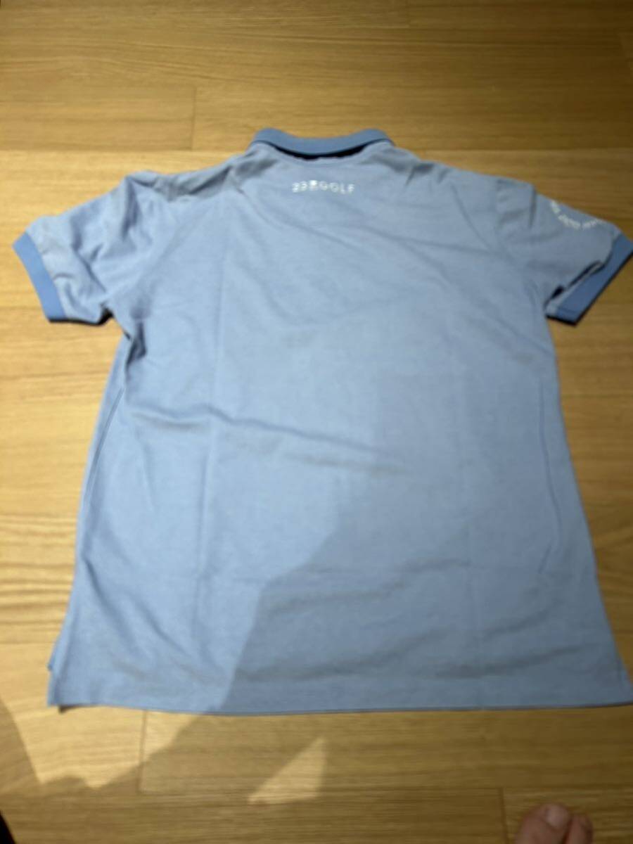 23区ゴルフ　golf 半袖ポロシャツ SIZE L_画像2