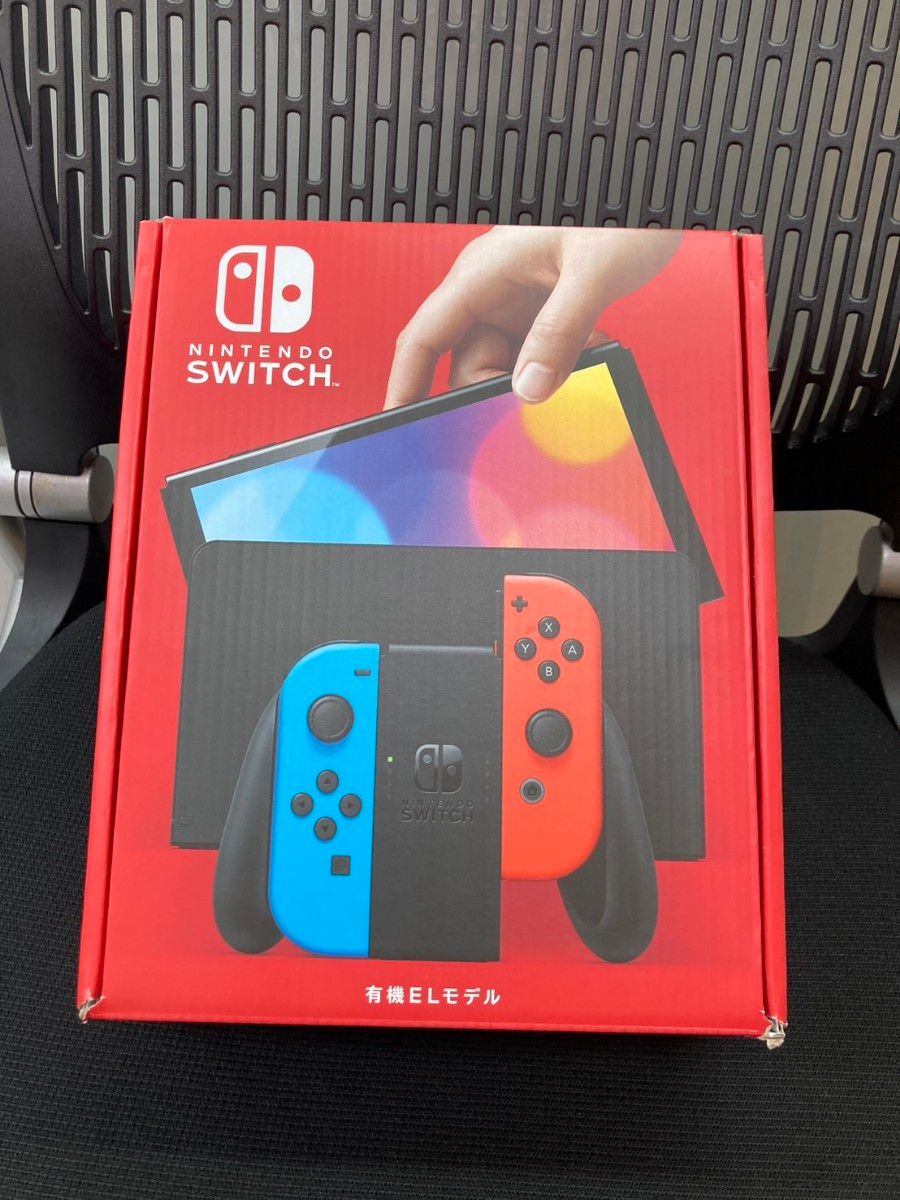 Nintendo Switch 有機ELモデル ネオンブルー ニンテンドースイッチ