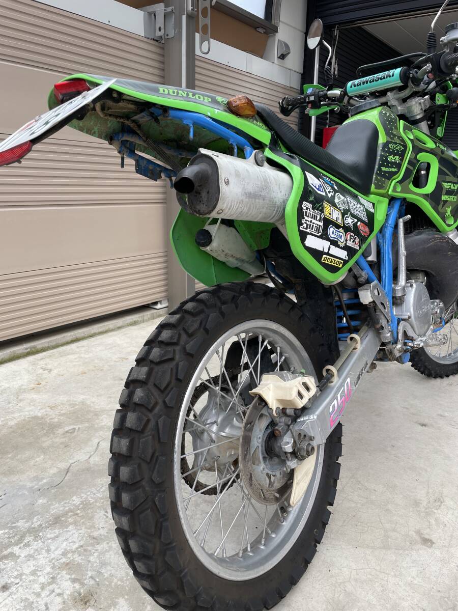 Kawasaki KDX250SR DX250F 実動 オフロードの画像5