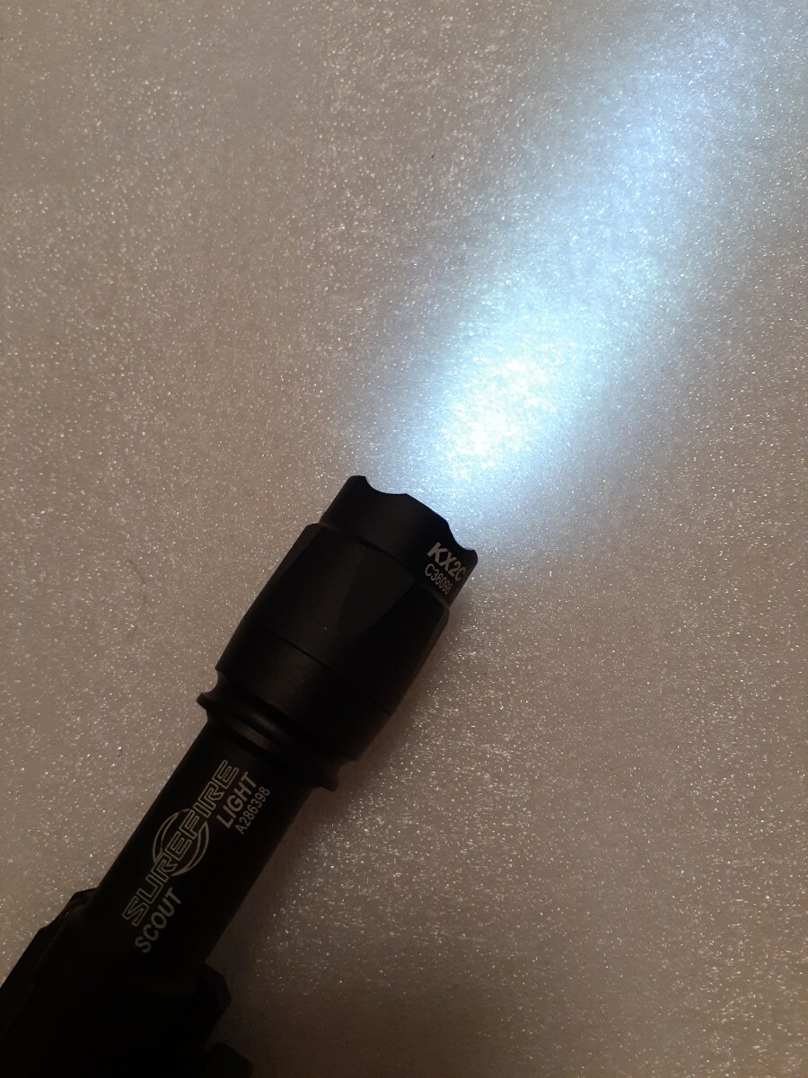 メーカー不明 SUREFIRE タイプ LED フラッシュライト SCOUT LIGHT スカウトライトの画像4