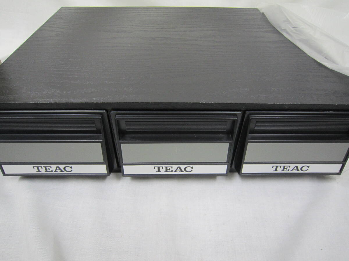 ●昭和レトロ●カセットテープ収納ボックス TEAC ティアック ４２~６０巻収納可能 CB-42 管理番号2002-132の画像6