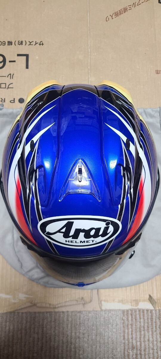  очень красивый товар ARAI RX-7 RR4 KITAGAWA север река L размер full-face шлем 