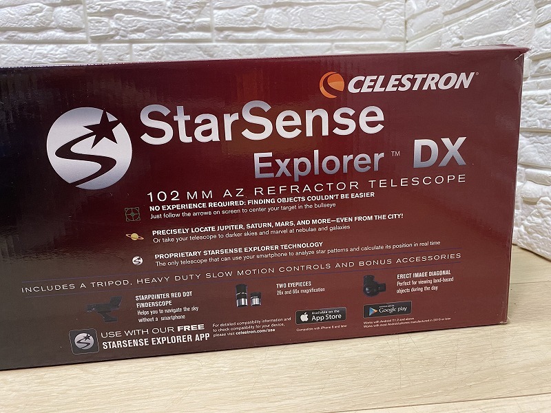 ★美品！Celestron StarSense Explorer セレストロン スターセンス エクスプローラー DX102AZ ゲーム感覚で星を探せる★_画像8
