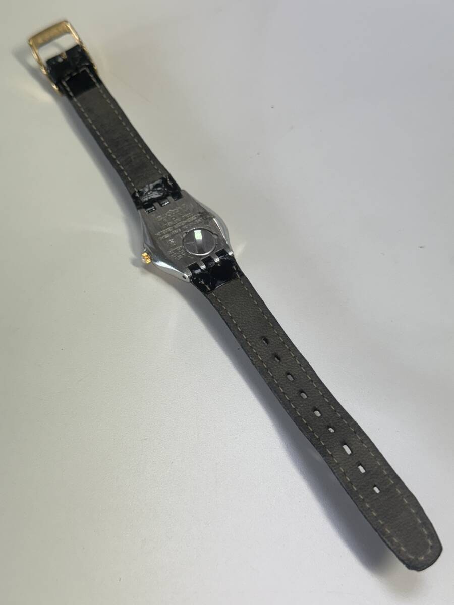 L402 женские наручные часы Swatch/ Swatch IRONY/ Irony AG 1995 3 стрелки дыра ro ground Stone 