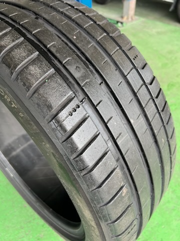 245/45ZR18 2022年製 MICHELIN ミシュラン PILOT SPORT 5 パイロットスポーツ5 245/45-18 バリ溝　2本セット_画像6