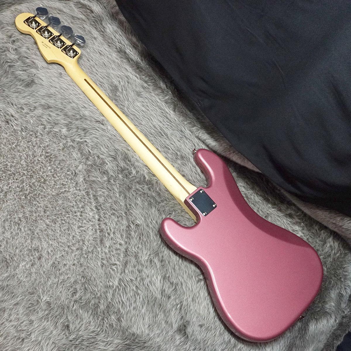 Fender Made In Japan Hybrid II Precision Bass MN Burgundy Mist Metallic with Matching Head_画像3