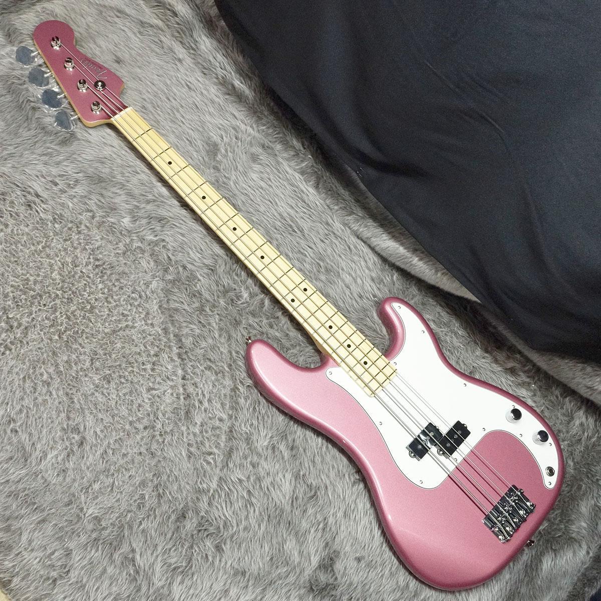 Fender Made In Japan Hybrid II Precision Bass MN Burgundy Mist Metallic with Matching Head_画像8