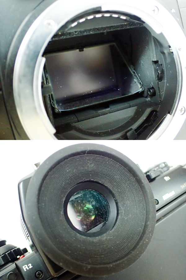 565【売切り】Nikon ニコン F4 フィルム一眼レフカメラ マイクロレンズ付き AF MICRO NIKKOR 60mm F2.8Dの画像7