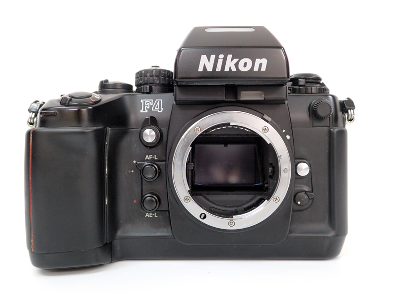 565【売切り】Nikon ニコン F4 フィルム一眼レフカメラ マイクロレンズ付き AF MICRO NIKKOR 60mm F2.8Dの画像2