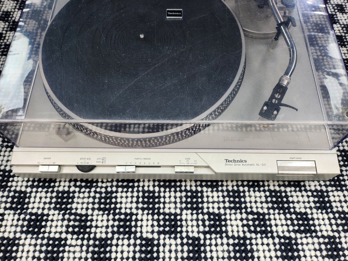 Technics sl-d3 テクニクス レコードプレーヤー 美品 動作確認済の画像5