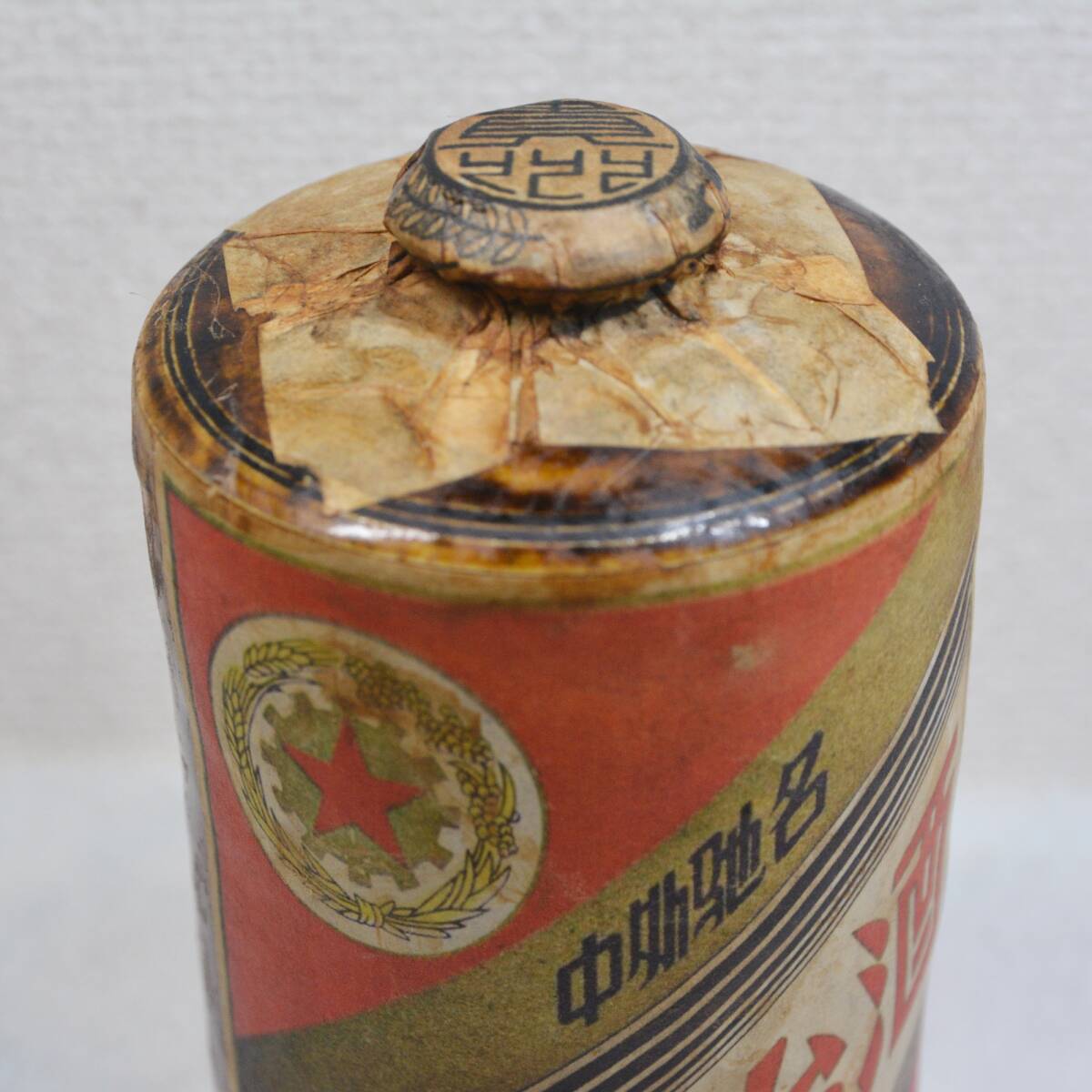 中国酒 貴州茅台酒 マオタイ酒 540ml 55％ 946g 未開封 超希少 ④の画像2