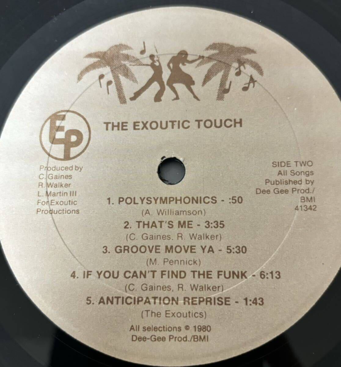 The Exoutics / The Exoutic Touch レア soul シュリンク付き 美盤_画像6