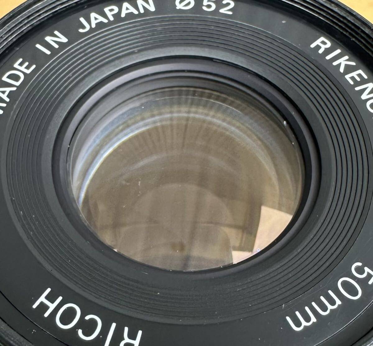 RICOH RIKENON 1:2 50mm レンズ KENKO SKYLIGHT 1B 52mm フィルター リコー ケンコー 一眼レフ_画像3