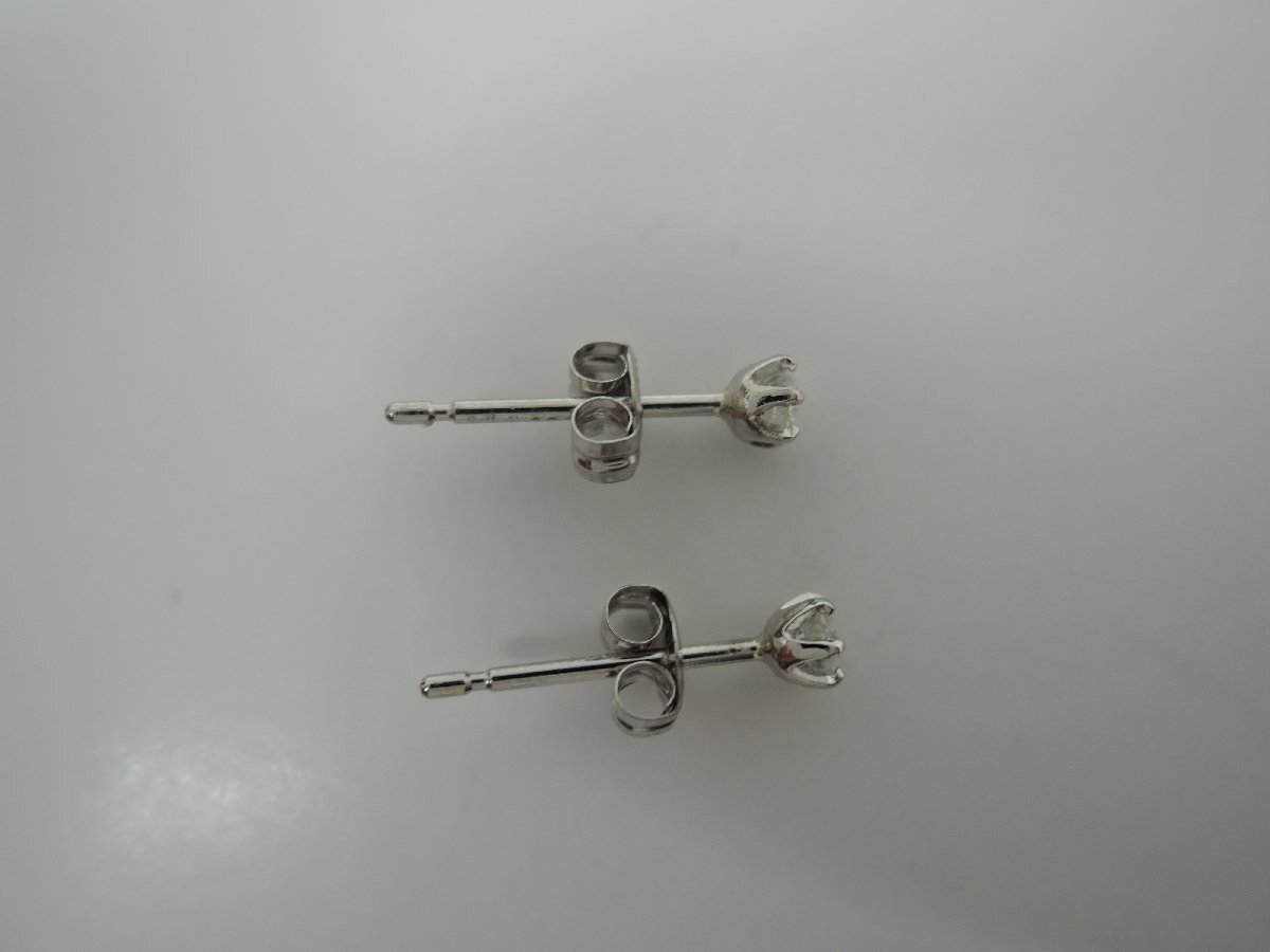 Diamond Pt900ダイヤモンドピアス No.61704 正しかっ Diamond Pt900ダイヤモンドピアス No.61704 正しかっ